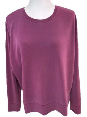 32 Degrees Heat Purple Long Sleeve Crewneck Sweatshirt Women’s Large